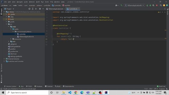 How to generate a Spring Boot and Kotlin Gradle project? смотреть онлайн