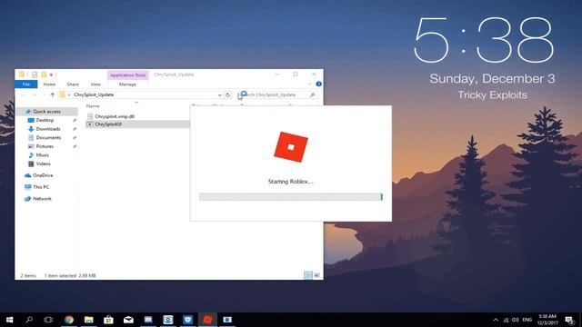 ROBLOX Level 7 Exploit RC7 Cracked December 2017 смотреть онлайн