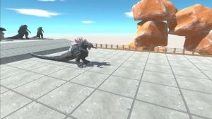 Highest Level King Kong X Godzilla Squad - Animal Revolt Battle Simulator