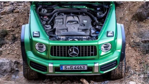 New Mercedes AMG G 63 4x4² 2023 review