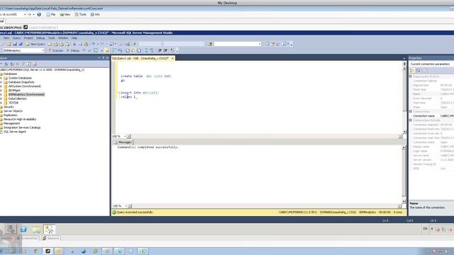 AlwaysOn 2012 Readonly Database and DataCollection Brief Demo смотреть онлайн