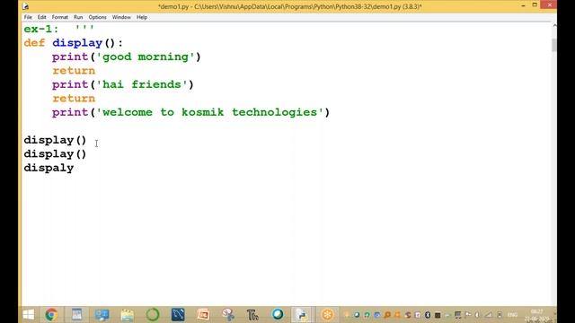 Generator Functions in python смотреть онлайн