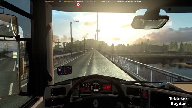 Euro Truck Simulator 2 - Kyiv (Kiev) Ukrayna - Roextended Map 2.2 смотреть онлайн