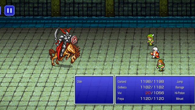 Final Fantasy 3 Pixel Remaster - King Odin смотреть онлайн