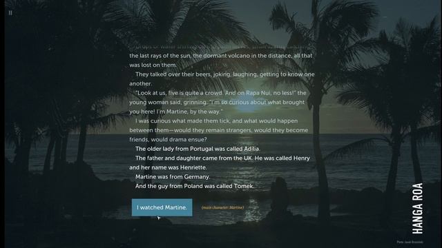 ПОДГЛЯДЫВАЕМ И ПОДСЛУШИВАЕМ ► Wanderlust: Travel Stories, часть 1 (прохождение) смотреть онлайн