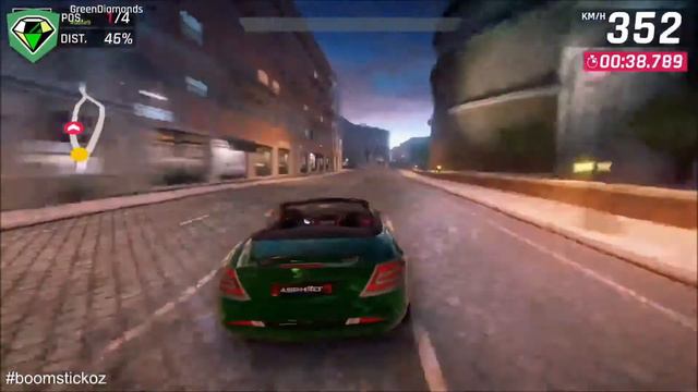 Asphalt 9 - Mercedes-Benz SLR McLaren Contest - Top 10% Run - 1.17s смотреть онлайн