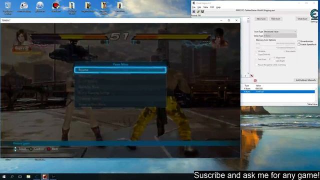 Tekken 7 Immortal Tmato Cheat Engine смотреть онлайн