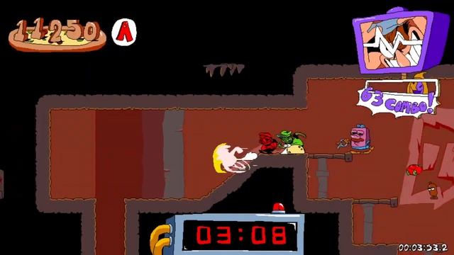 Pizza Tower - WAR (3 Laps, P Rank) смотреть онлайн