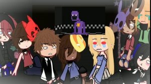 Micheal's classmate react to FNAF lore in a nutshell