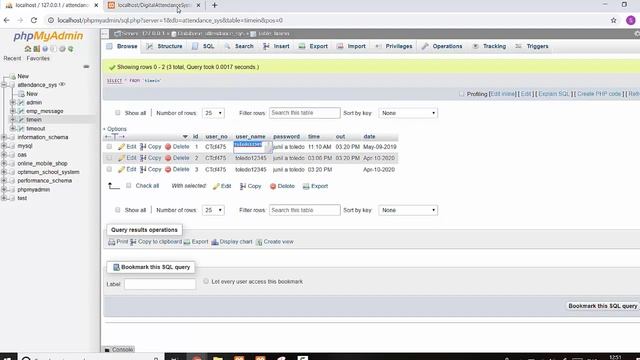 attendance system in php | mysql (only client side) смотреть онлайн