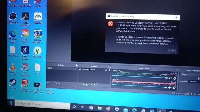 Fix OBS Studio Error Failed to Start Recording and Unable to Write Error смотреть онлайн