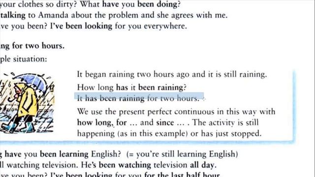 Present perfect continuous, aprender inglês sozinho, aula de inglês смотреть онлайн