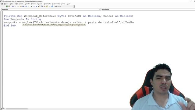 Verificar antes de salvar com vba, Evento Before Close do Workbook como usar esse evento no VBA смотреть онлайн