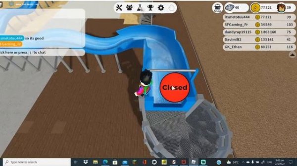 Water park Tycoon | BEGINNER | Roblox water park tycoon showing how to build a full beginner tycoon