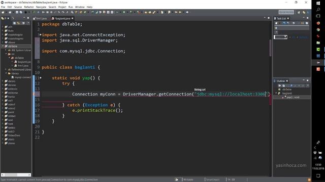 JAVA - 51 - Veritabanı bağlantısı ve verilerin Jtable ile gösterilmesi смотреть онлайн