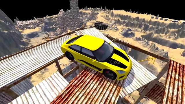 Beamng Drive - СМОЖЕТ ЛИ МАШИНА УЦЕЛЕТЬ ПОСЛЕ ПАДЕНИЯ С БОЛЬШОЙ ВЫСОТЫ ?! смотреть онлайн
