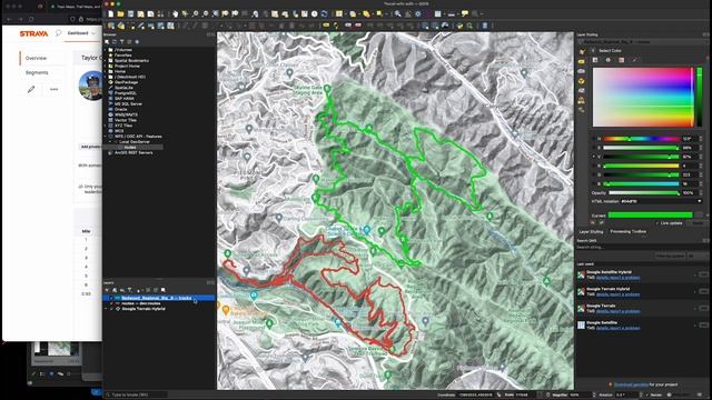 QGIS - Import Strava GPX file and copy Feature to WFS Layer смотреть онлайн