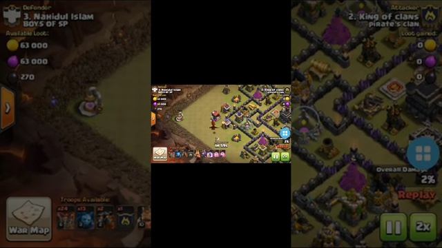 Lavaloon attack strategy 3 star CLAN ID #9J9Q0U28 смотреть онлайн