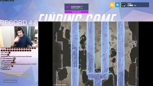 "I'm playing overwatch while in queue for jump king" смотреть онлайн
