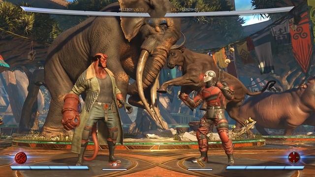 Injustice 2: Hellboy gameplay, Epic Gear, Abilities & Super Move! - Injustice 2 "Hellboy" Gameplay смотреть онлайн