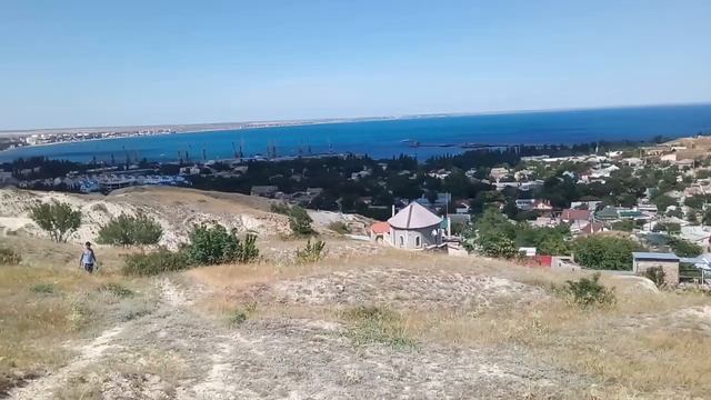 Вид с горы Теле-Оба Феодосия