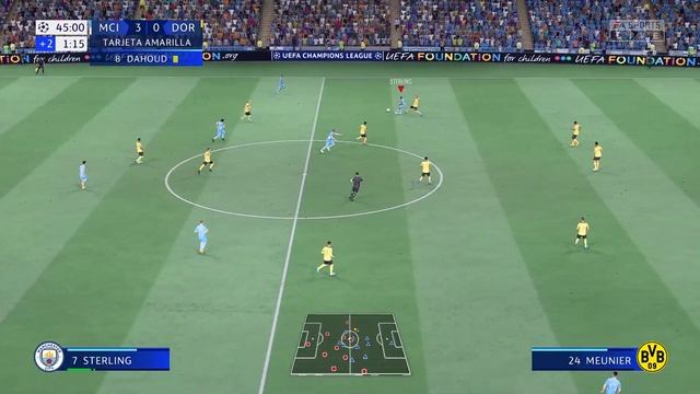 FIFA 22 - MANCHESTER CITY VS DORTMUND | UEFA Champions League смотреть онлайн