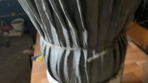 ВАЗОН ИЗ ТКАНИ И ЦЕМЕНТА,ДЛЯ УКРАШЕНИЯ ВАШЕГО САДА.