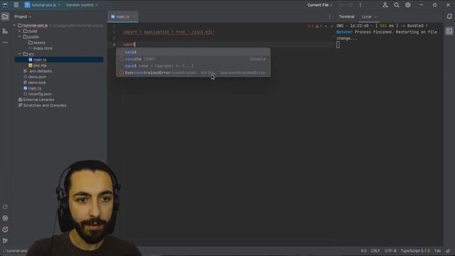 Tutorial PIXI.JS en Español: Application - Base de un proyecto смотреть онлайн