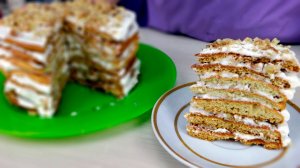 Медовик с мягкими коржами и кремом чиз - Я - ТОРТодел!