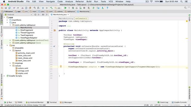 71. Create a Tab Layout with text only Fixed Mode Part 3 смотреть онлайн