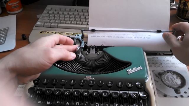 Печатная машинка Kolibri