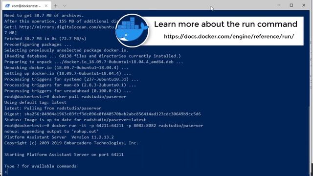 Deploying to PAServer in a Docker image смотреть онлайн