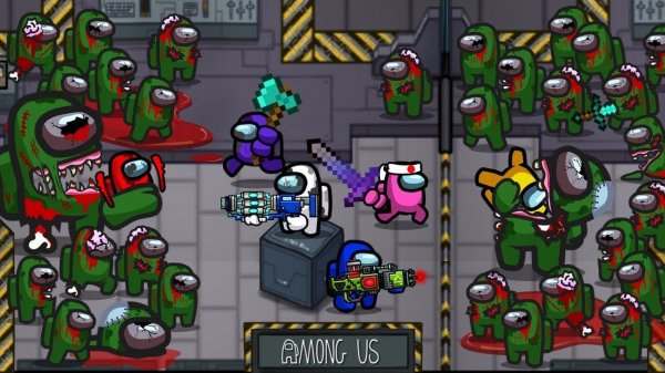 ♂️АНИМАЦИЯ В АМОНГ АС ЗОМБИ ЧАСТЬ 4 | Among Us Zombie FULL MOVIE