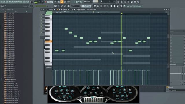 Пишем трек стандартными плагинами FL Studio 20. смотреть онлайн