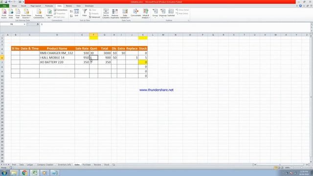 Stock management using Data Validation - EXCEL in [Hindi] смотреть онлайн