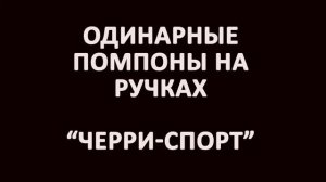 Помпоны для черлидинга (чирлидинга) ЧЕРРИ-СПОРТ
