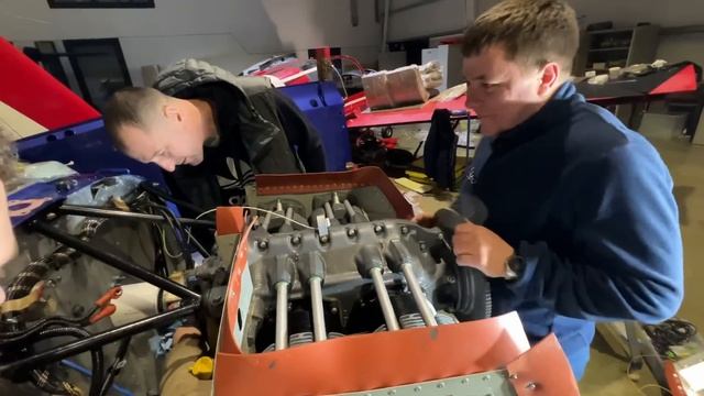 Первый запуск двигателя на Самолёте после капиталки.. смотреть онлайн