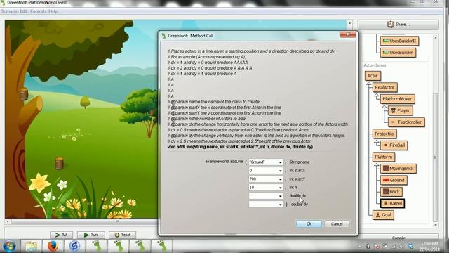 Mr Joyce - Scrolling Platform World Builder - Greenfoot Java смотреть онлайн