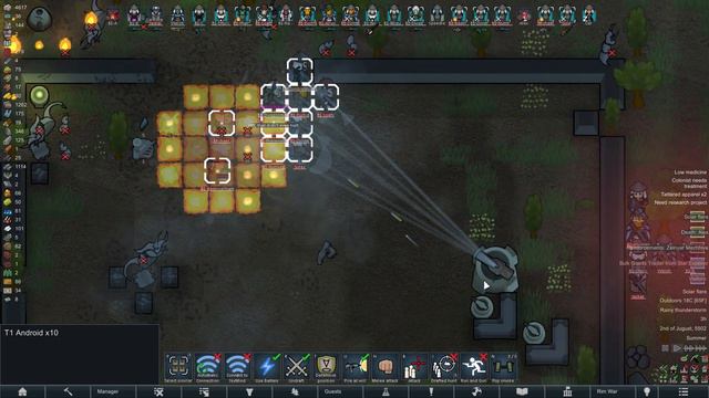 RIMWORLD RIMWARS | Full Scale Gateway Siege | смотреть онлайн