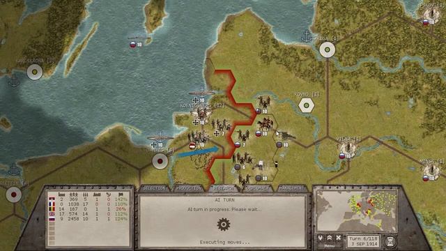 Let's Play Commander the Great War - the Triple Entente - Ep 3 смотреть онлайн