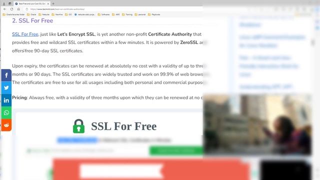 How to Get FREE SSL Certificates for Your Applications web Interface: Easy Tutorial смотреть онлайн