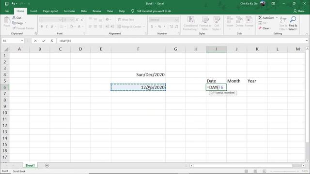 Excel ၏ Date & Time Format နဲ့ Function များ သုံးနည်း| အခြေခံကွန်ပျူတာသင်ခန်းစာ | Experience Sharin смотреть онлайн