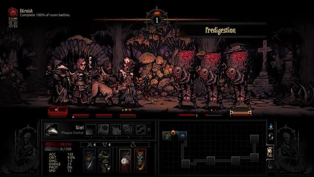 Let's Play Darkest Dungeon - The Color of Madness: Cool AI - Episode 135 смотреть онлайн