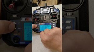 1- Flysky FS-i6 - выбор модели, настройка наименования