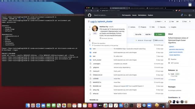 How to create a Conda environment for PyTorch Geometric (and friends!) on Ibex смотреть онлайн