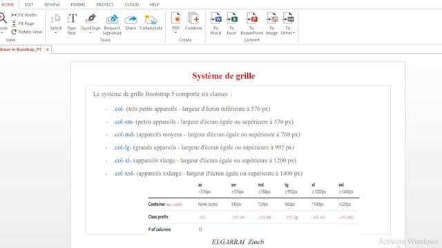 BootStrap (vidéo 7) : grid system /Système de grille смотреть онлайн