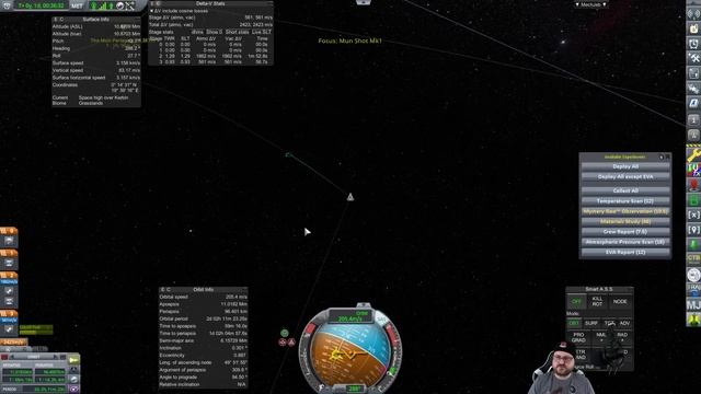 Kerbal Space Program 1 (is Better) - Ep1 - To the Mun... and Beyond! смотреть онлайн