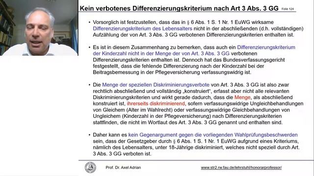 Recht der demokratischen Parlamentswahl - Einheit 3/5 смотреть онлайн