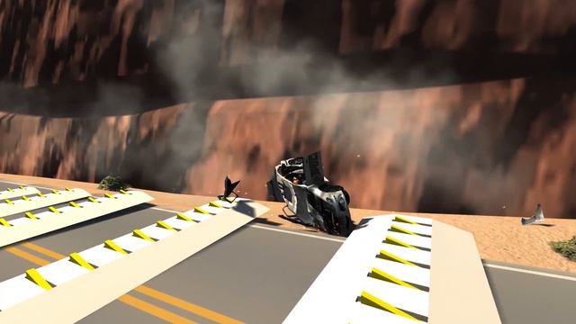 POLICE CHASE USING SEQUENTIALLY LARGER SPIKE STRIPS! - BeamNG Drive Crash Test Compilation смотреть онлайн