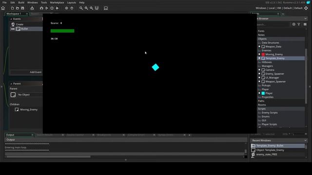 Top-Down Shooter в GameMaker. Часть 7 - Импакт, разброс оружия,highscore |Урок по GameMaker Studio